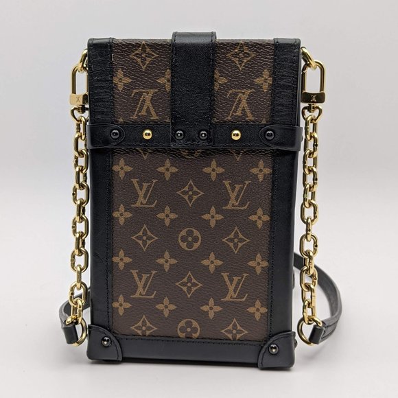 SOLDLouis Vuitton Monogram Trunk Pochette Vertical - Picture 4 of 12